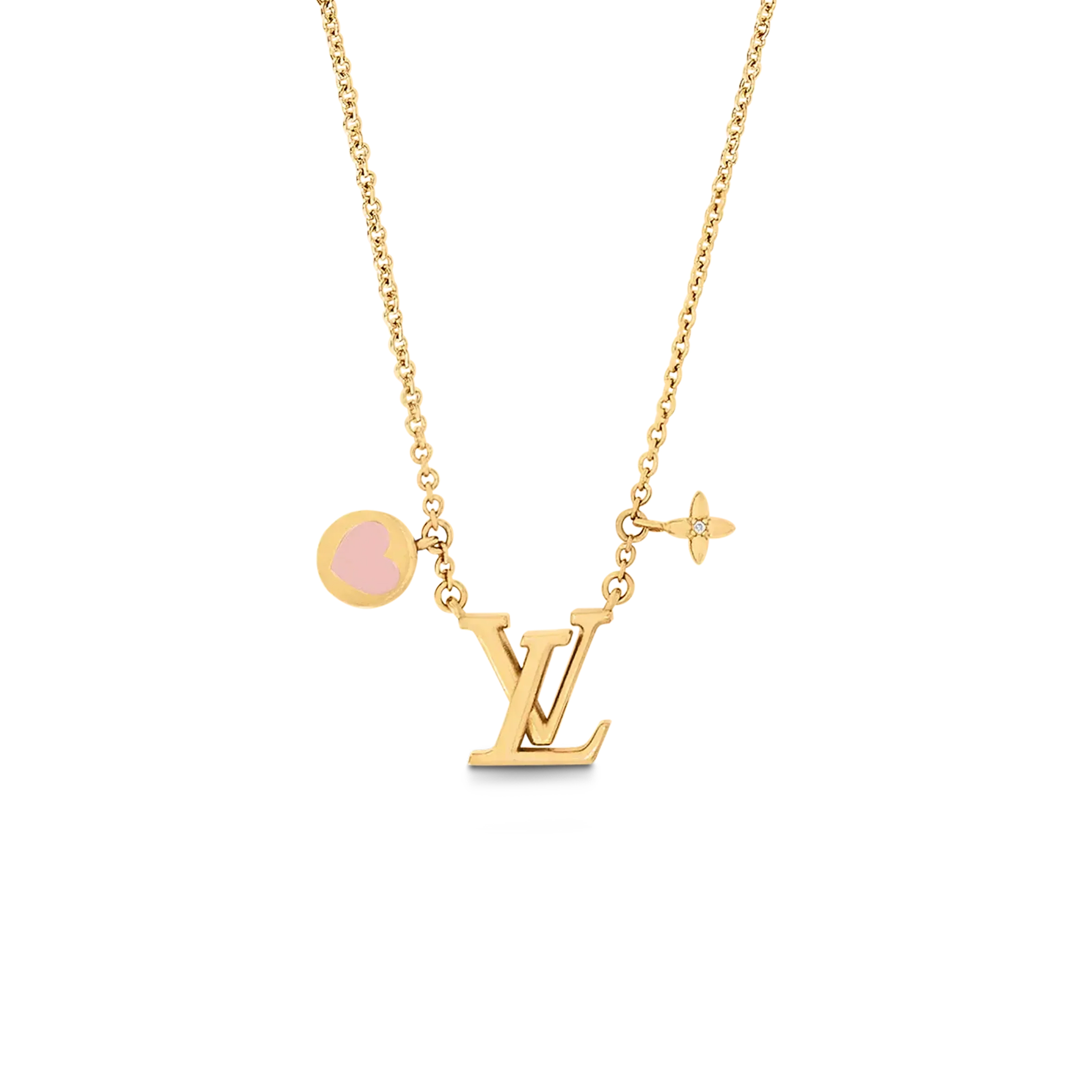 l**is V*t*n lv lconic heart necklace m01424